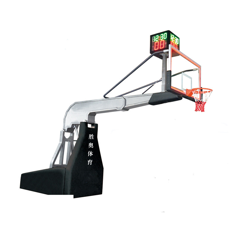 SA-1001電動(dòng)液壓籃球架(計(jì)時(shí)二十四秒顯示)